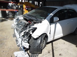 2010 Toyota Yaris White 1.5L AT #Z22787